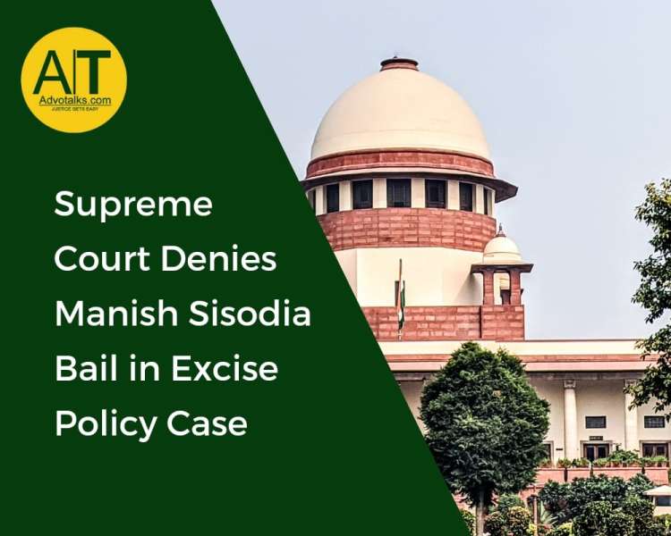 Supreme Court Denies Manish Sisodia Bail In Excise Policy Case