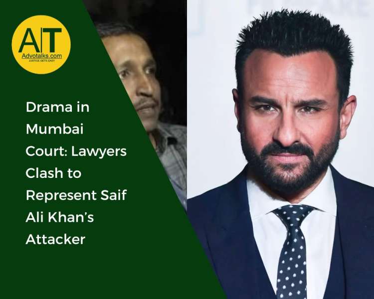 Drama In Mumbai Court: Lawyers Clash To Represent Saif Ali Khan Attacker