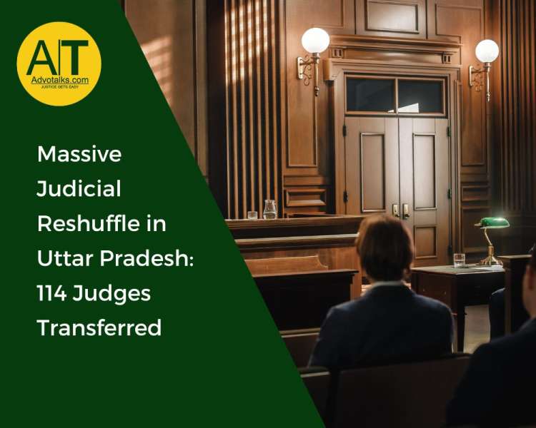 Massive Judicial Reshuffle In Uttar Pradesh: 114 Judges Transferred