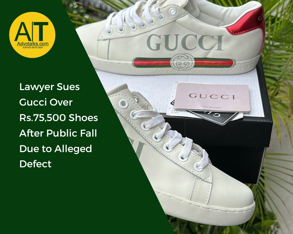 Lawyer Sues Gucci Over Rs.75,500 Shoes After Public Fall Due To Alleged Defect