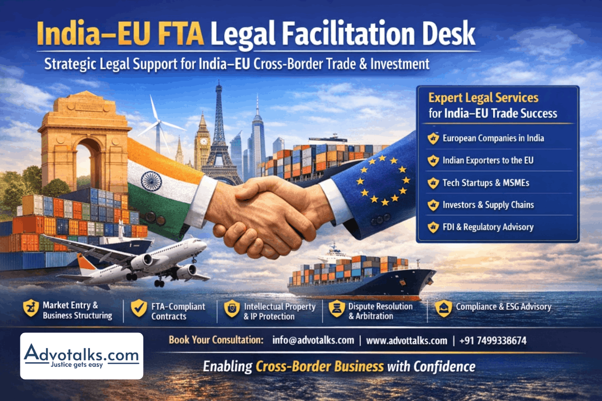India-EU FTA Legal Facilitation Desk